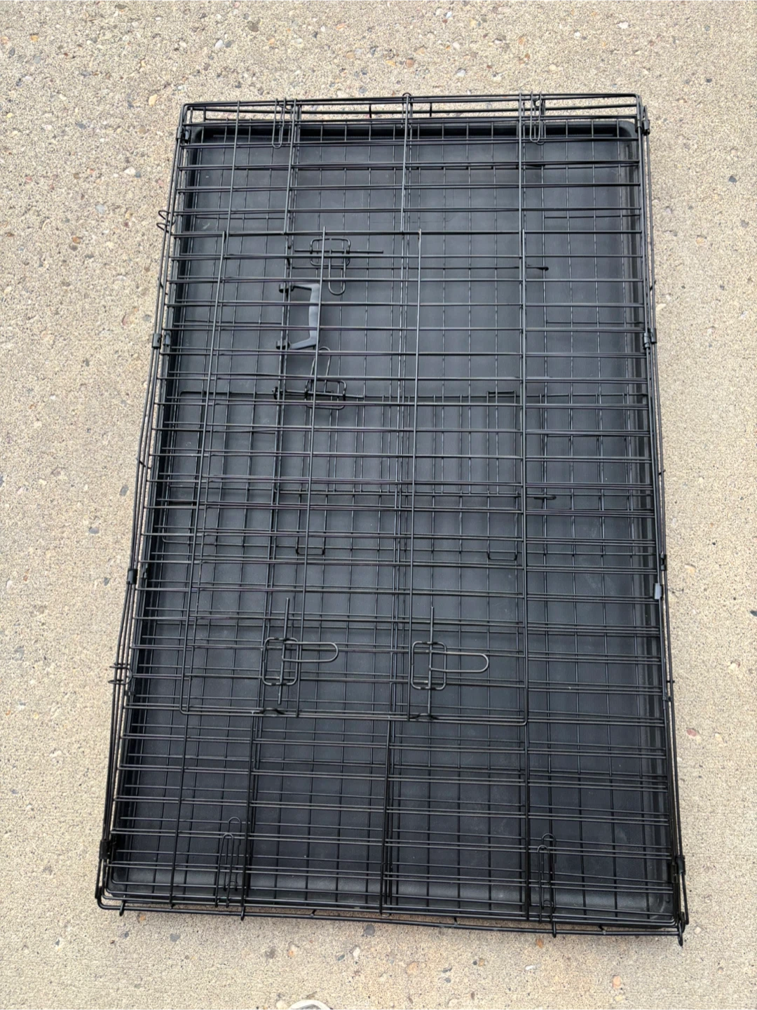 Foldable Wire dog crate  - 48”
