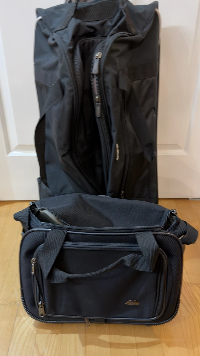 Samsonite rolling duffel bag and laptop bag set - photo 4