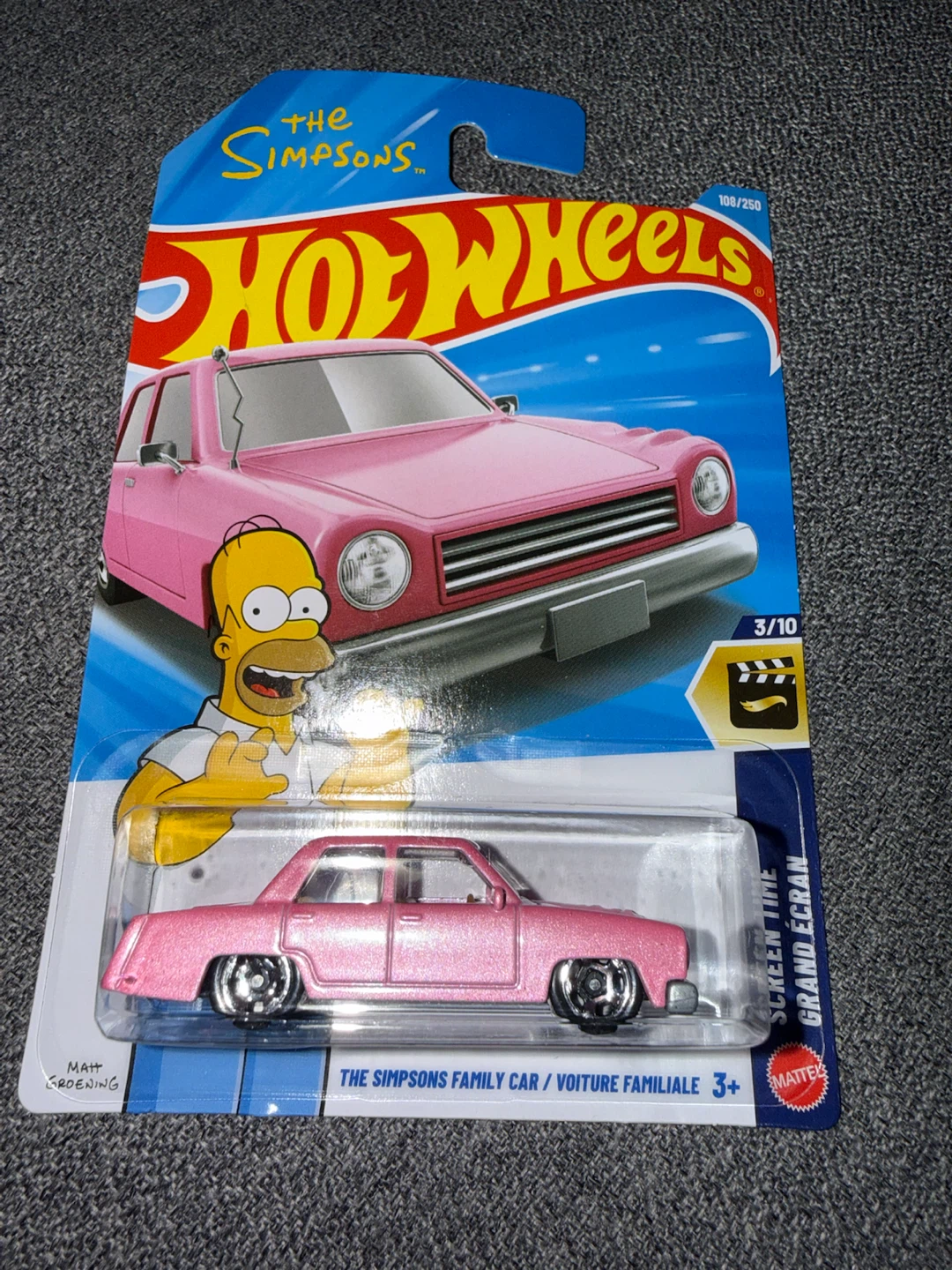 Hot Wheels The Simpsons Family Car