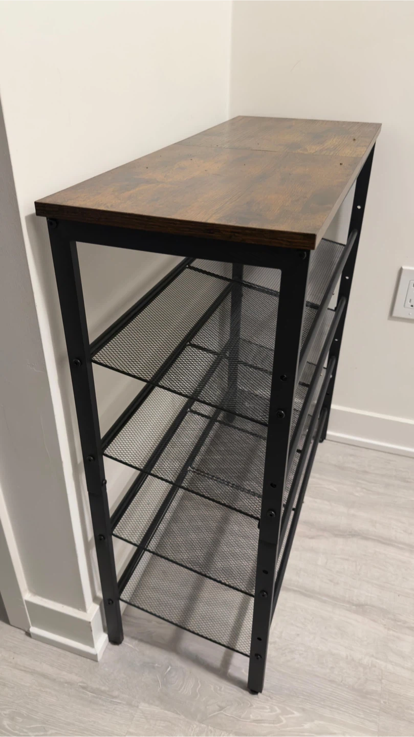 5-Tier Shoe Rack -Adjustable Shelves - photo 3