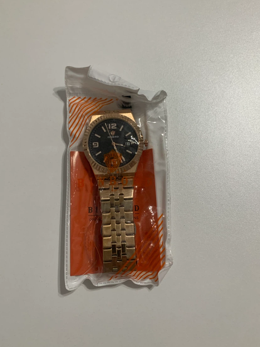 Binbond Gold Tone Men's Watch - photo 2