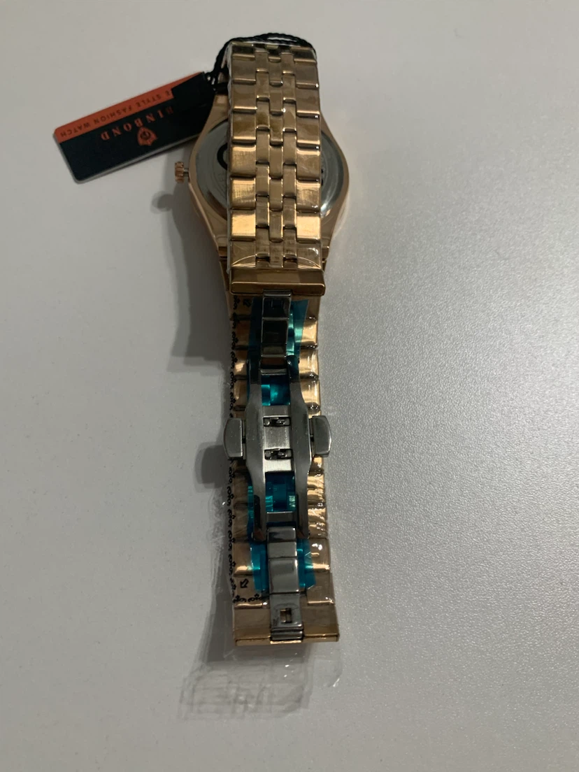 Binbond Gold Tone Men's Watch - photo 4