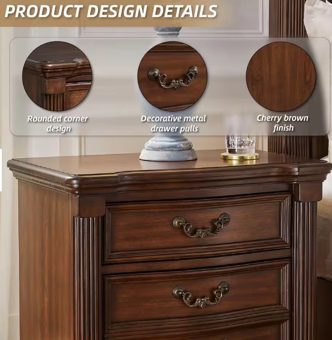 Signature Design by Ashley Three Drawer Nightstand - photo 5