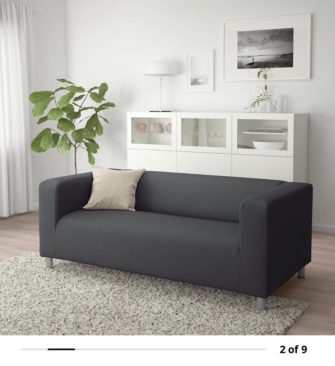 IKEA Klippan Loveseat in Vissle Grey