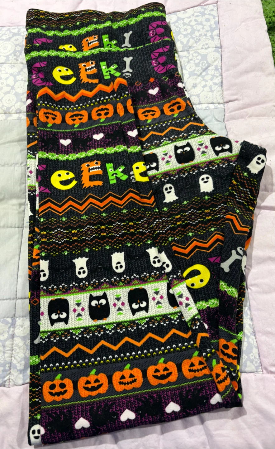 Halloween Pattern Leggings