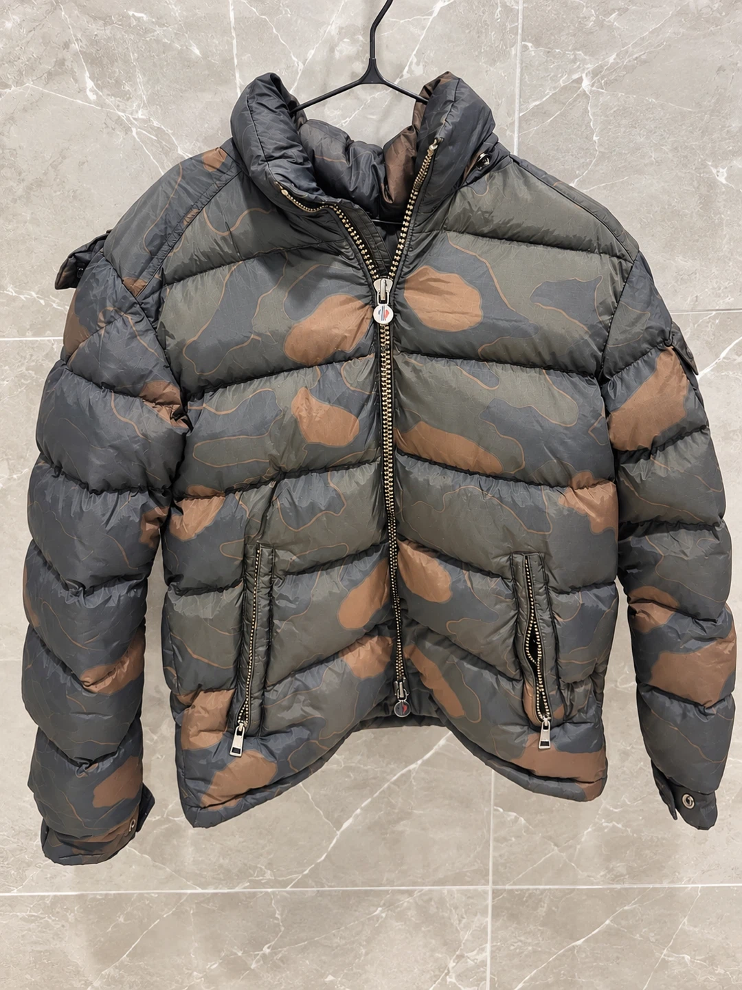 Moncler Camo Puffer Jacket