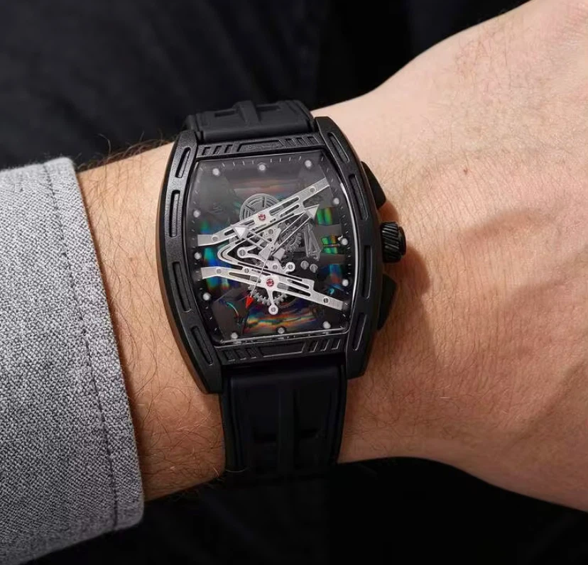 Two Skeleton Design Watches - photo 2