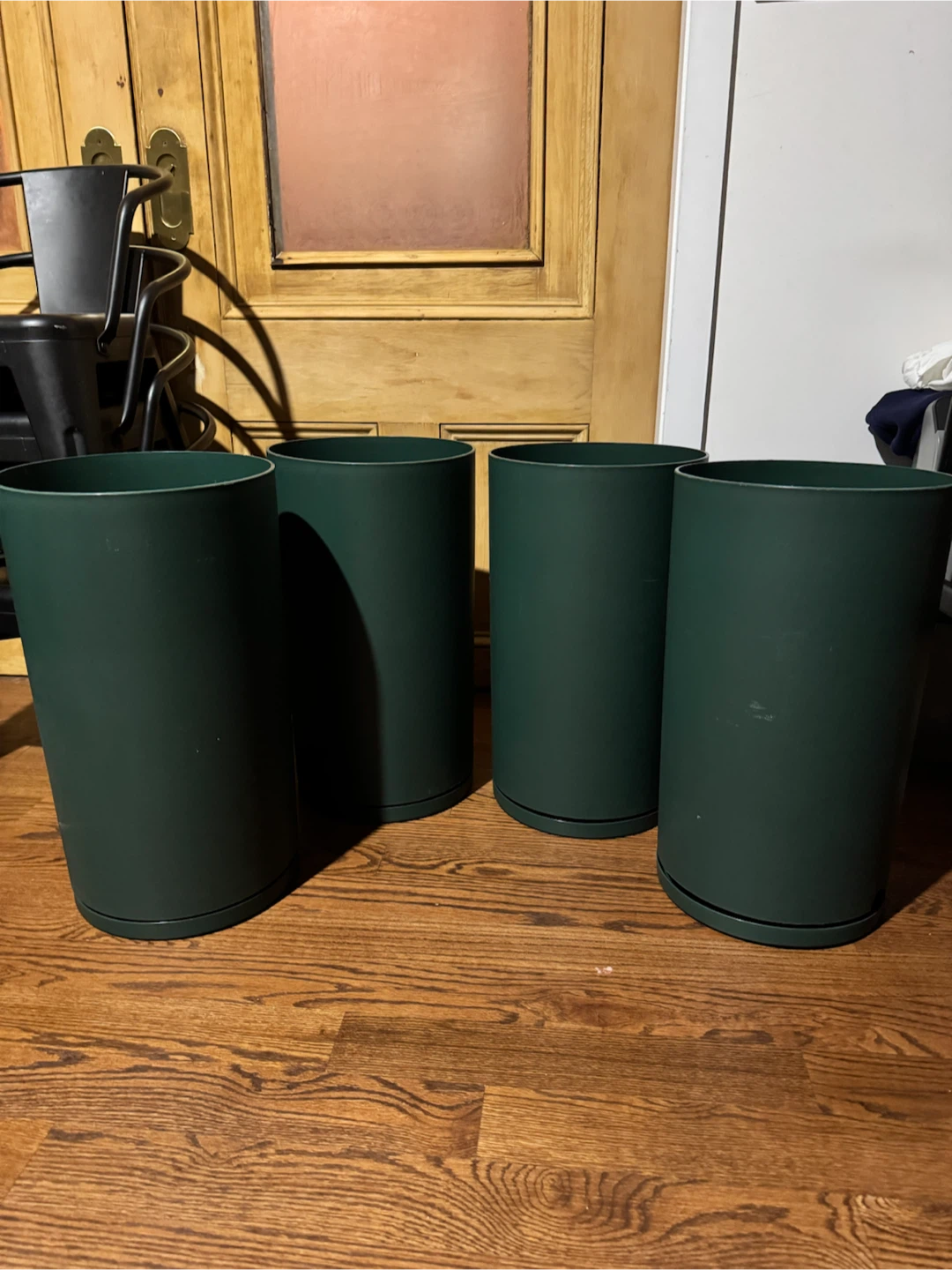Room Essentials 12" Indoor Outdoor Planter Pots - Set of 4