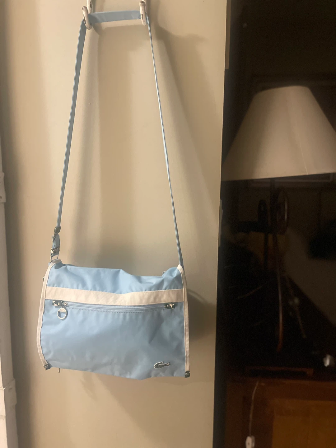 Lacoste Light Blue Crossbody Bag