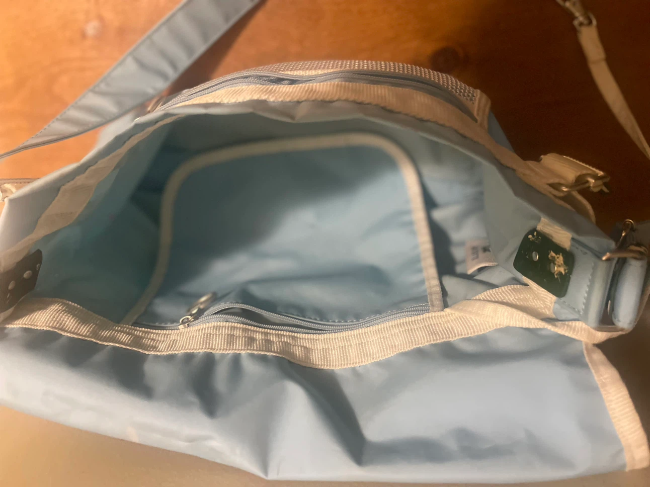 Lacoste Light Blue Crossbody Bag - photo 4