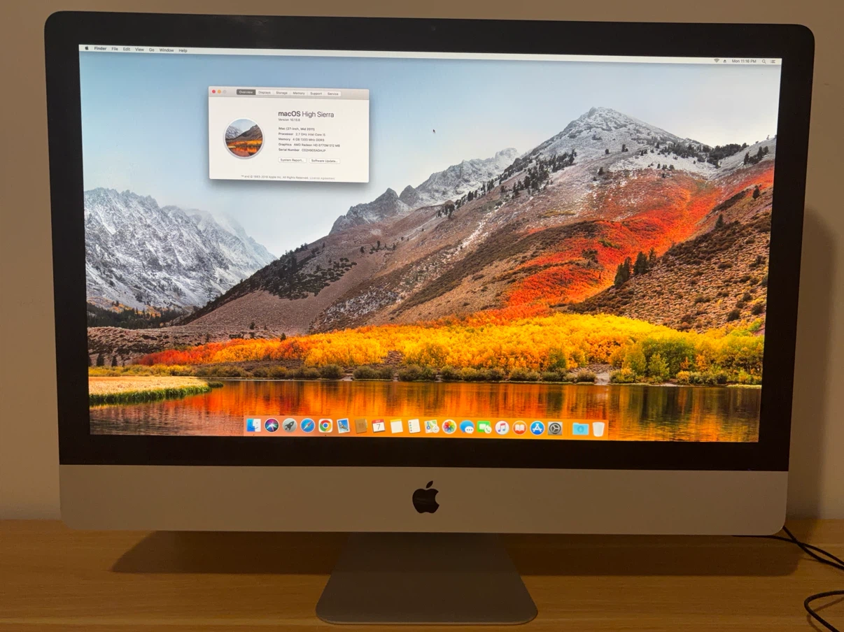 Apple iMac 27” – Quad-Core i5 1TB