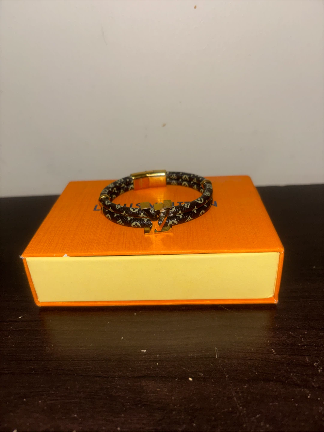 Louis Vuitton Bracelet with Box and Pouch