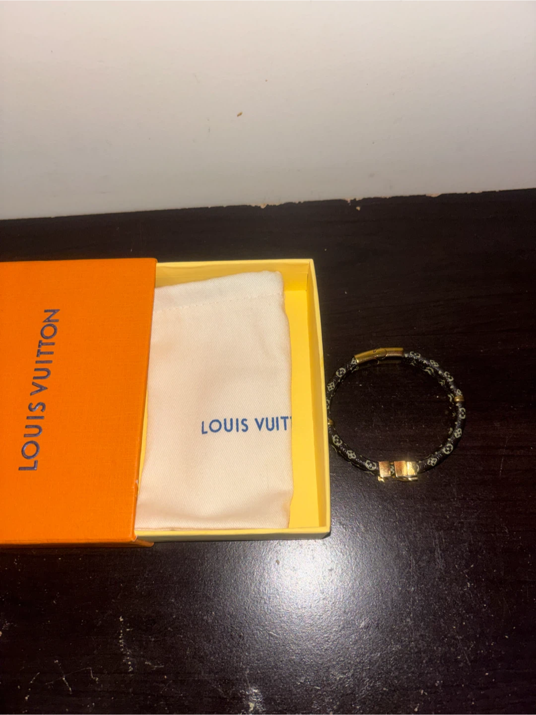 Louis Vuitton Bracelet with Box and Pouch - photo 2