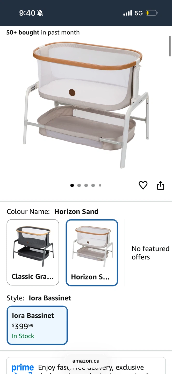 Maxi cozy Bassinet