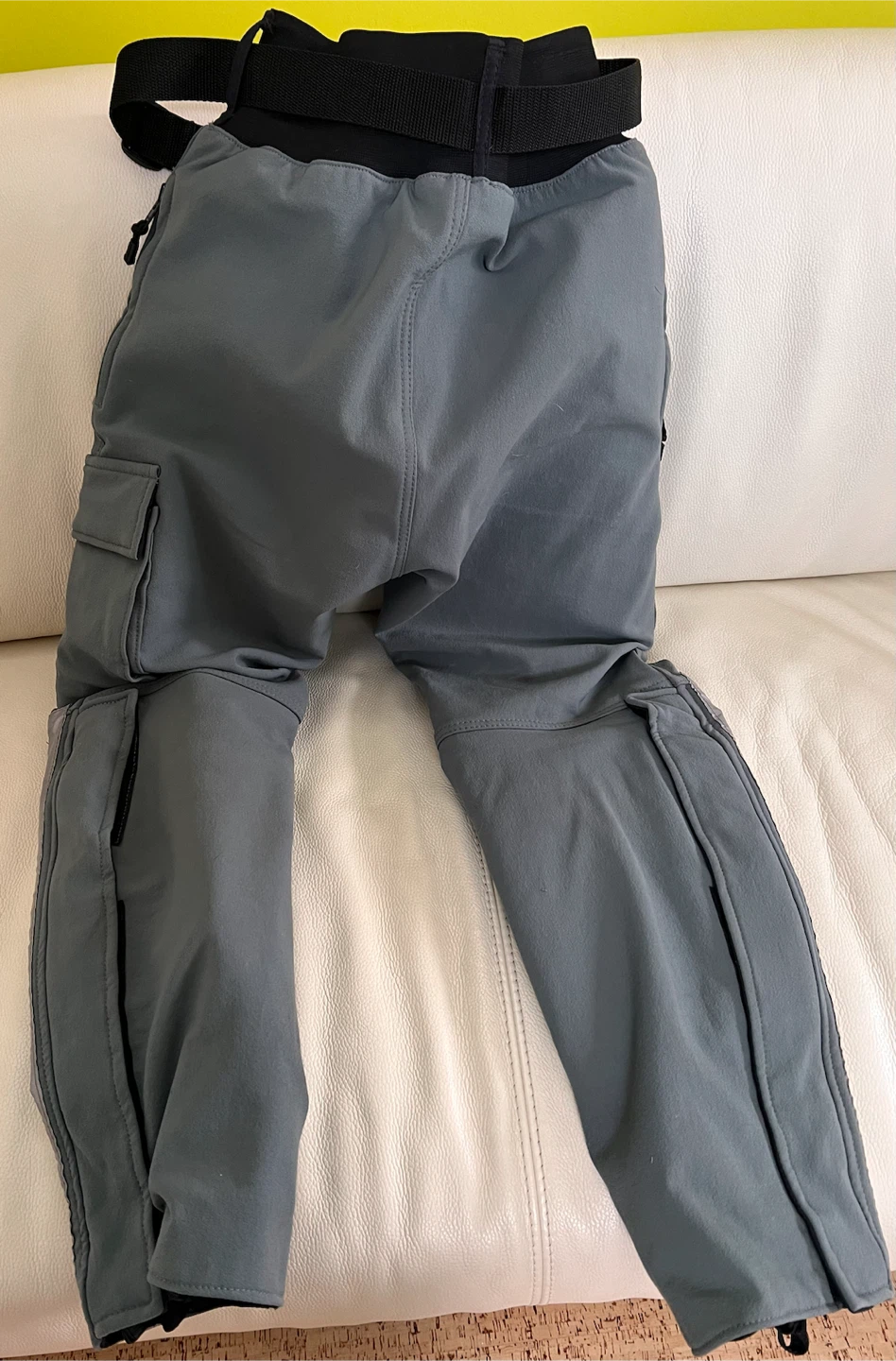 Blue/Grey Armoured Motorcycle Pants - photo 2
