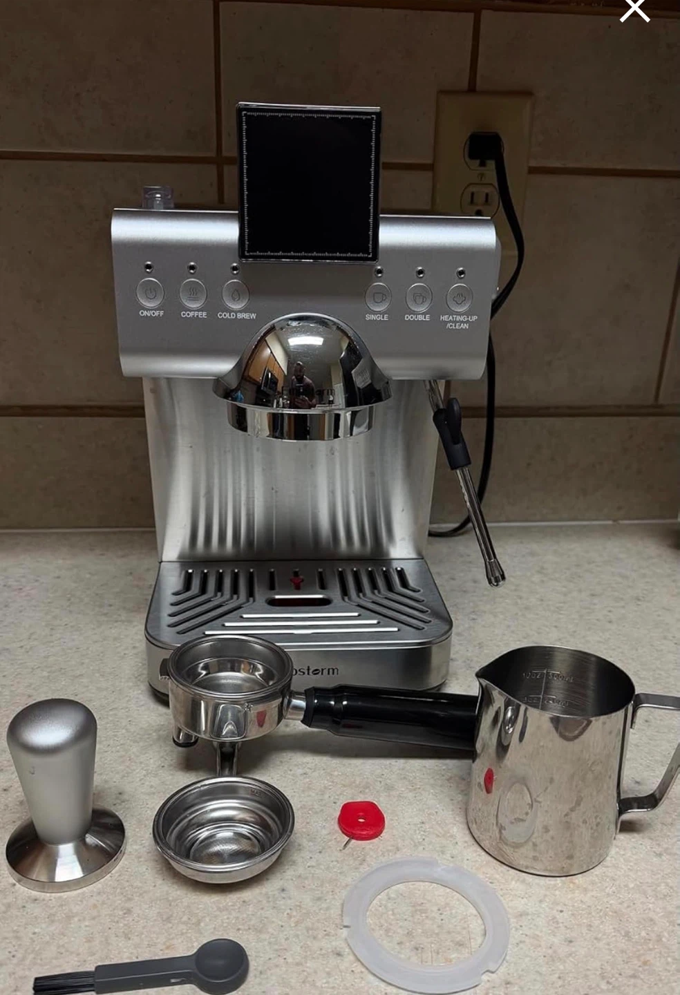 Empstorm Espresso Machine with Accessories