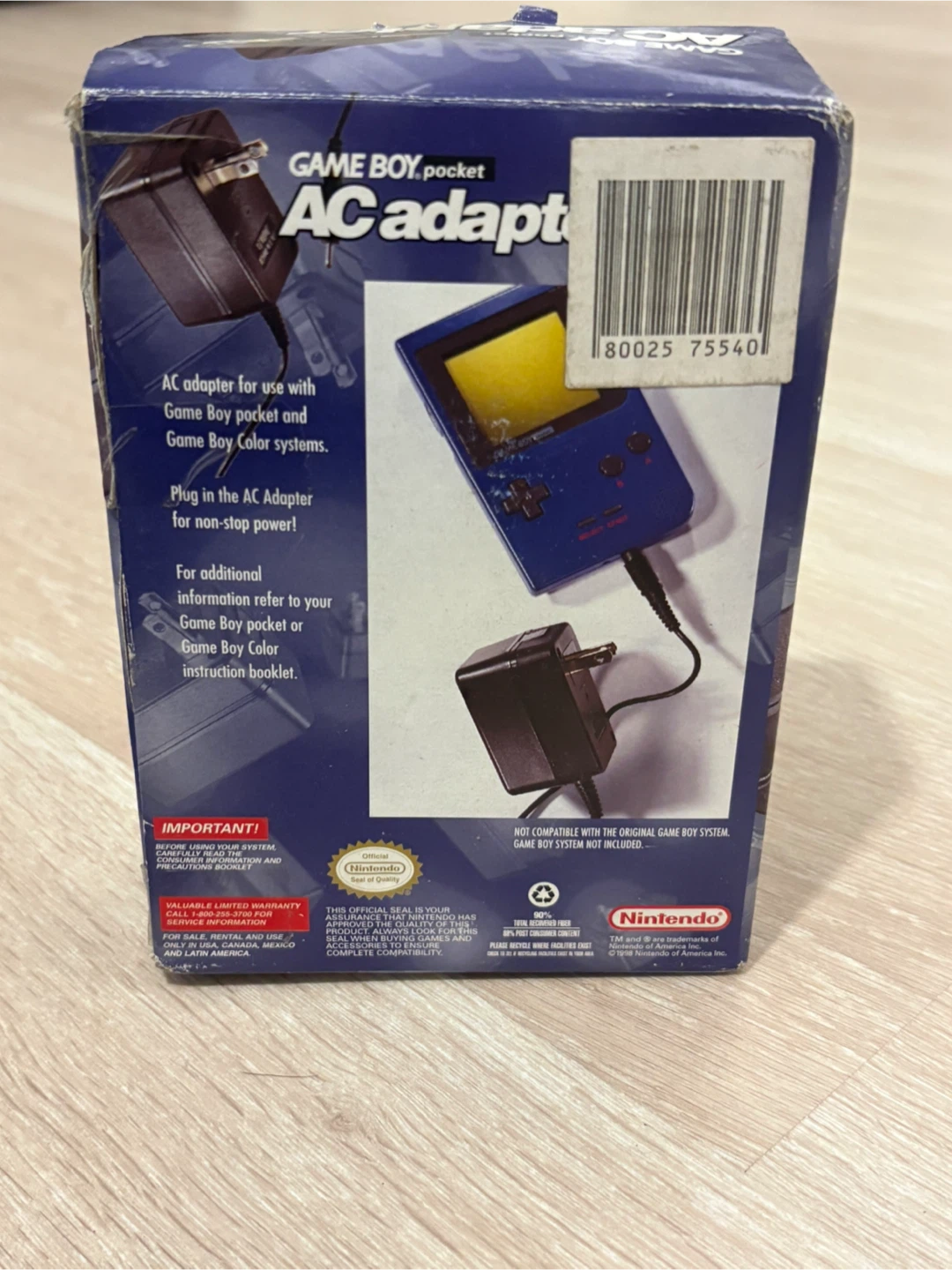 Nintendo Game Boy Pocket AC Adapter - photo 2
