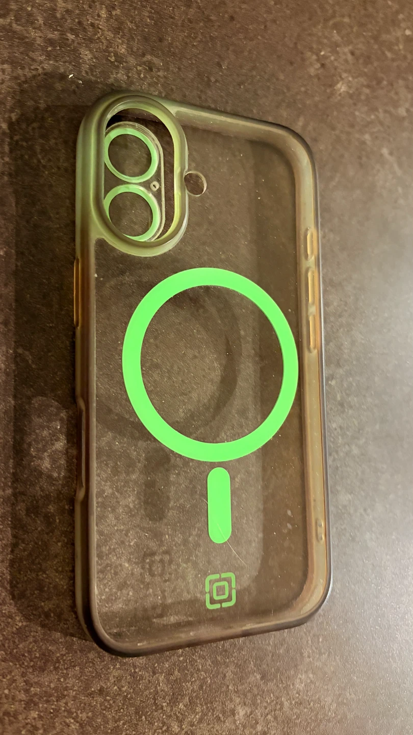Green iPhone 16 phone Case - photo 2