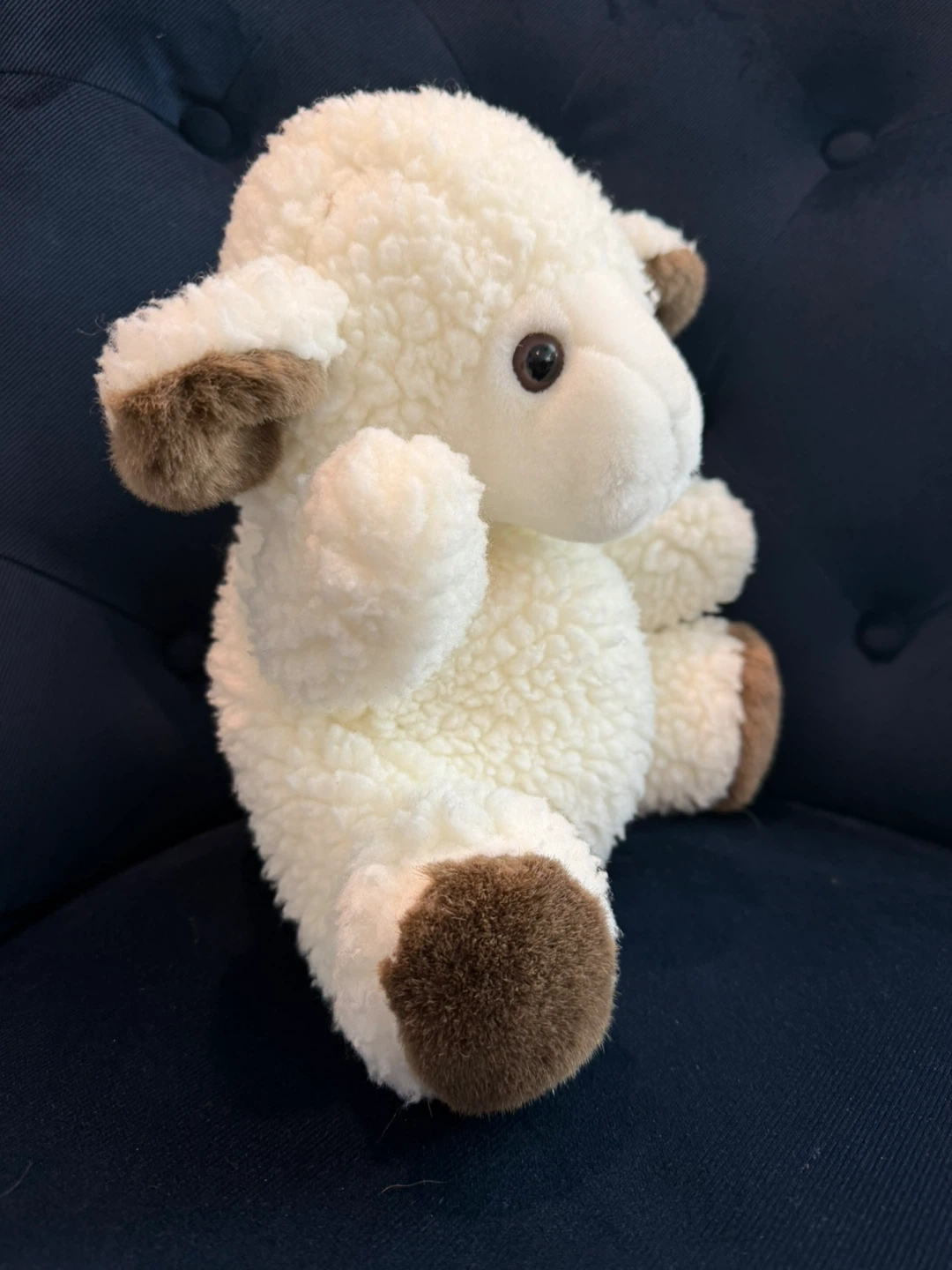 Soft Plush Lamb Hand Puppet Stuffed Animal - photo 5