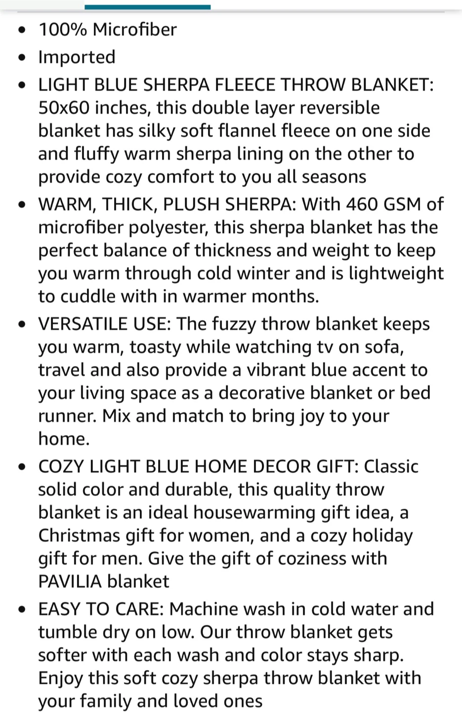 Elegant Comfort Reversible Sherpa Throw Blanket - photo 4