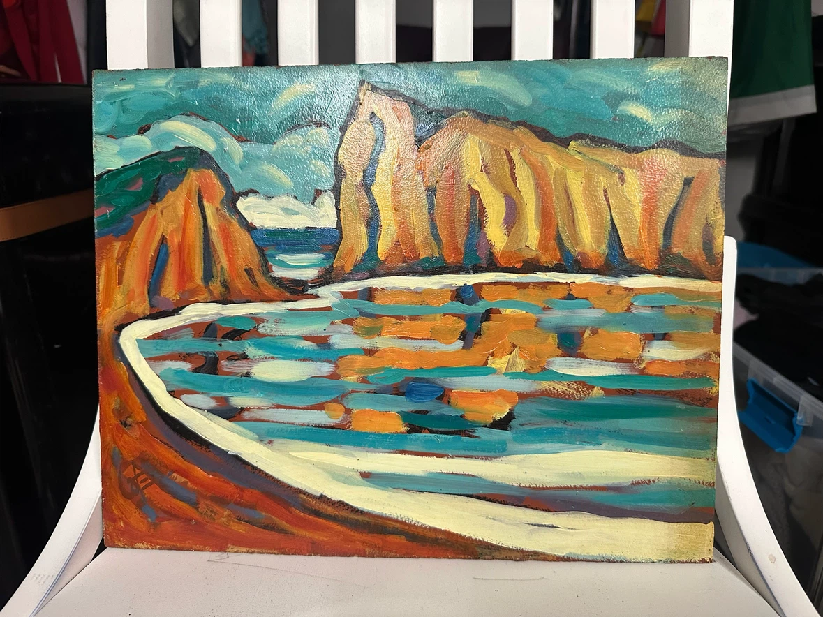 Vintage Mid Century Painting