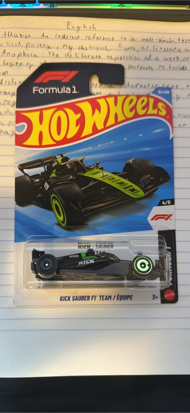 Hot Wheels Kick Sauber F1 Team 2025