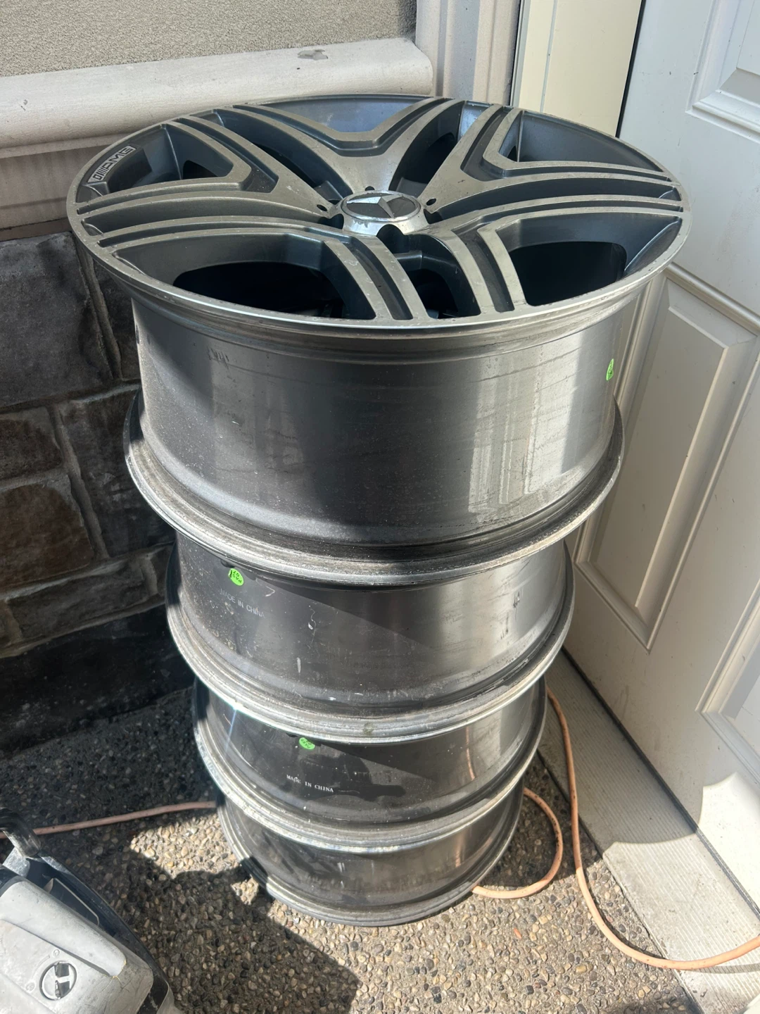 Set of 4 Mercedes-Benz AMG Style Rims - photo 2