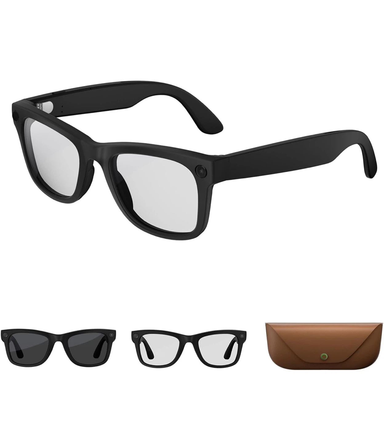 HD5 Ultra AI Smart Glasses with Camera & Audio