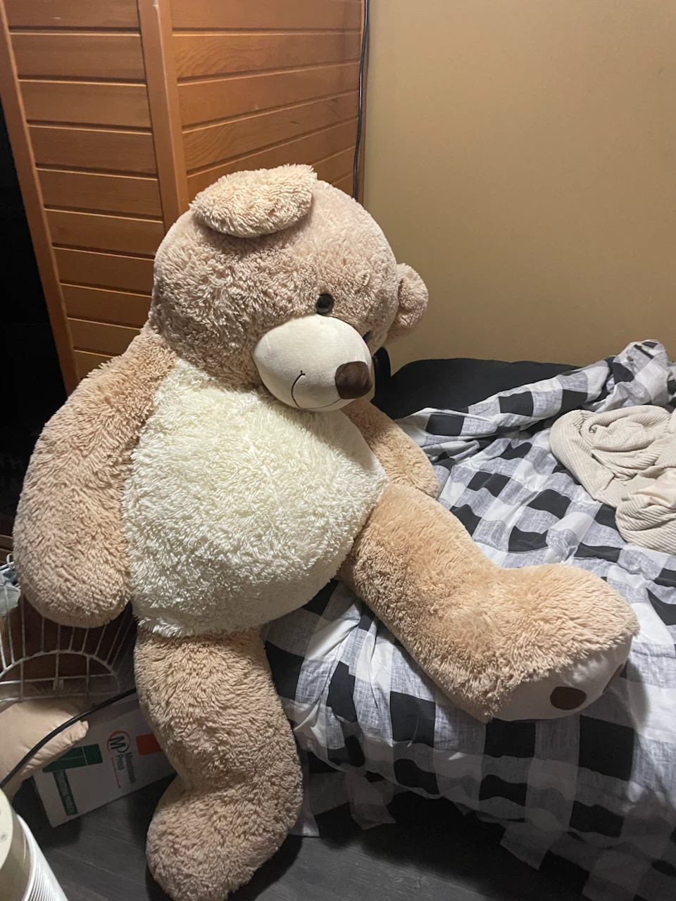 Large Brown Teddy Bear Plush Toy