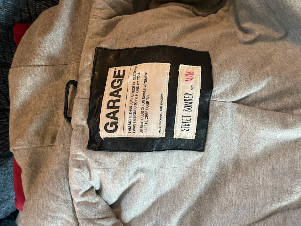 Garage Street Bomber Jacket M/L