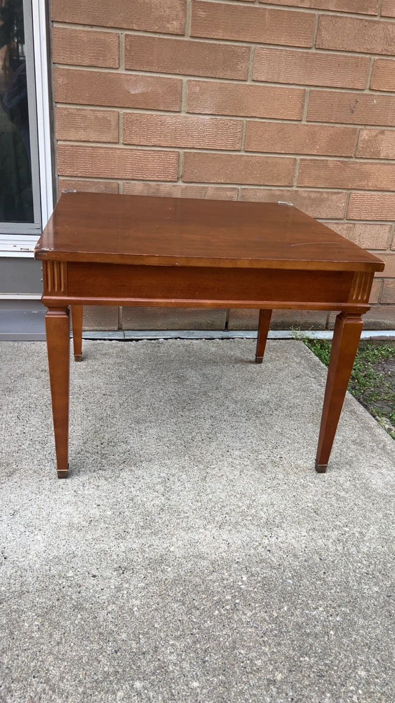 Wooden Side Table - photo 2