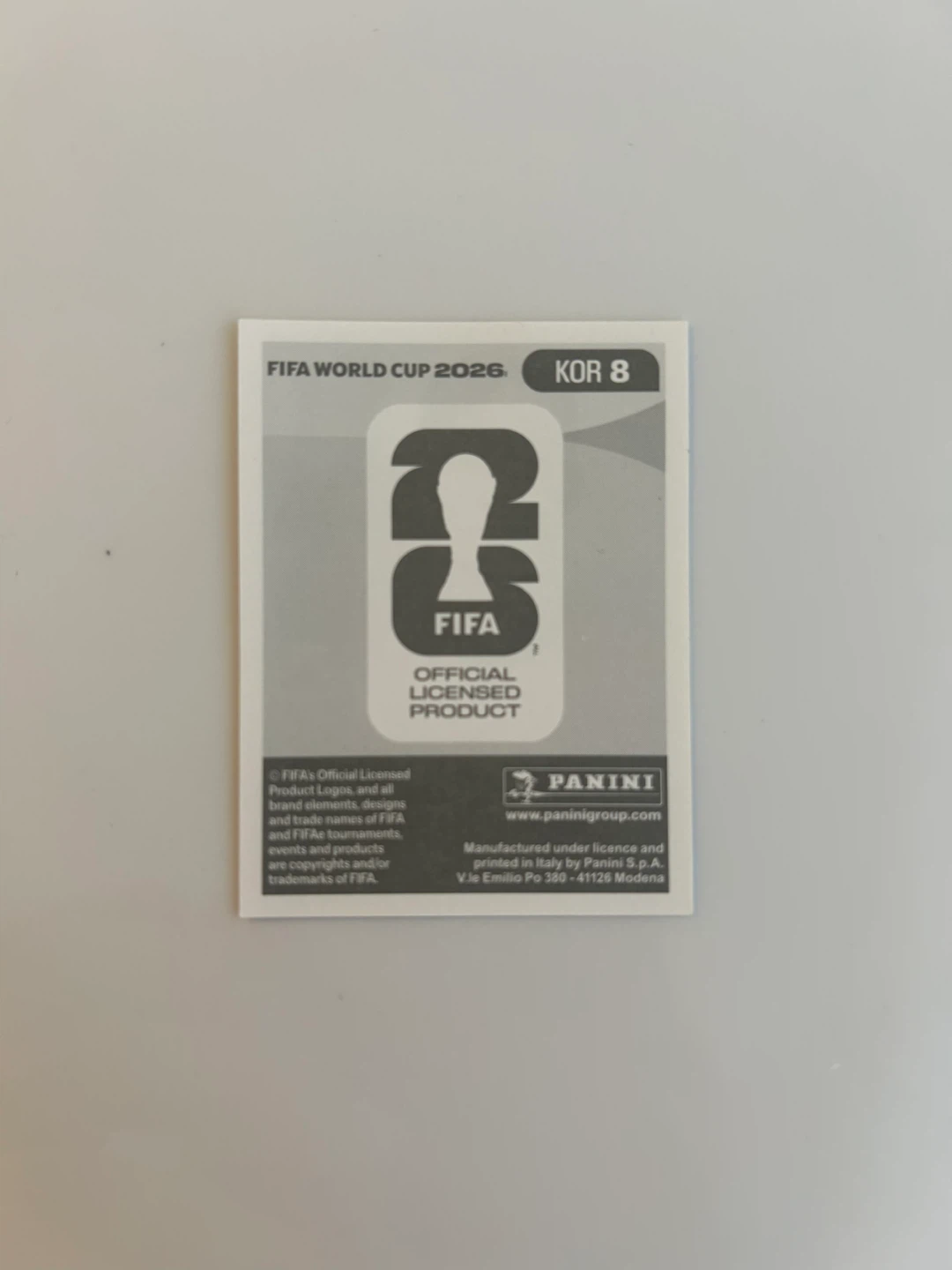 Panini FIFA World Cup 2026 Taeseok Lee Sticker - photo 2
