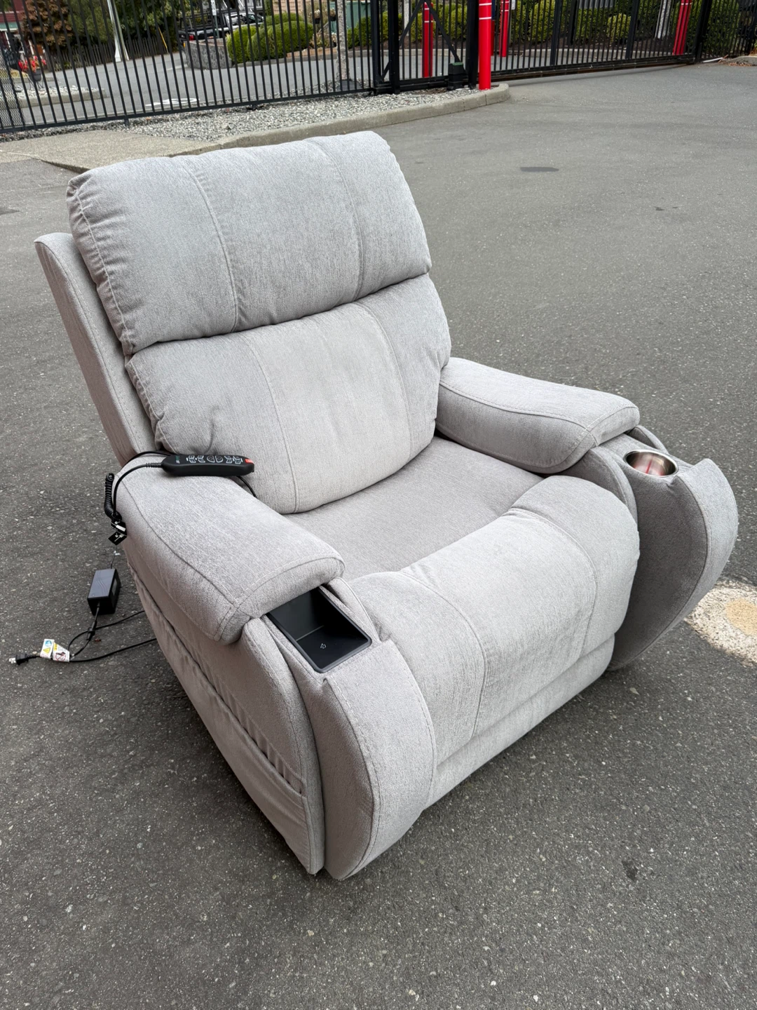 VivaLift Power lift Recliner Chair - Grey - photo 4