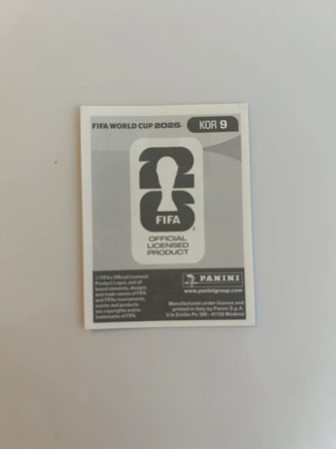 Panini FIFA World Cup 2026 Myungjae Lee Card - photo 2