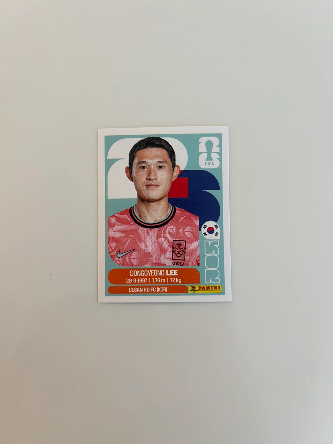 Panini FIFA World Cup 2026 Donggyeong Lee Sticker