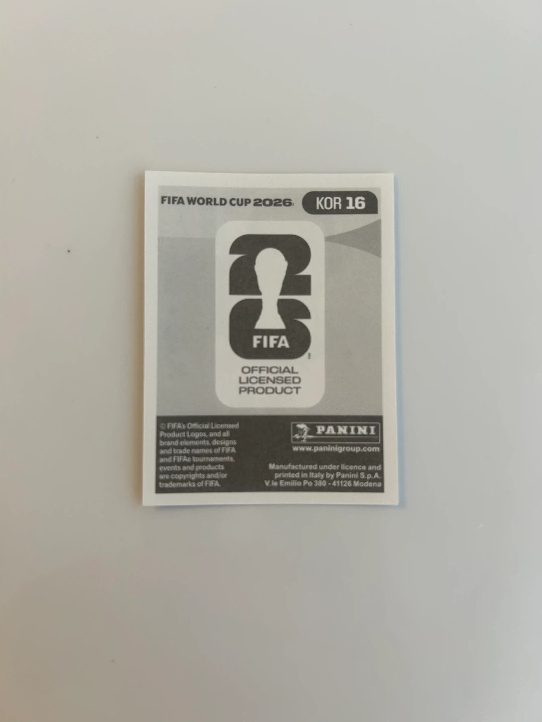Panini FIFA World Cup 2026 Donggyeong Lee Sticker - photo 2