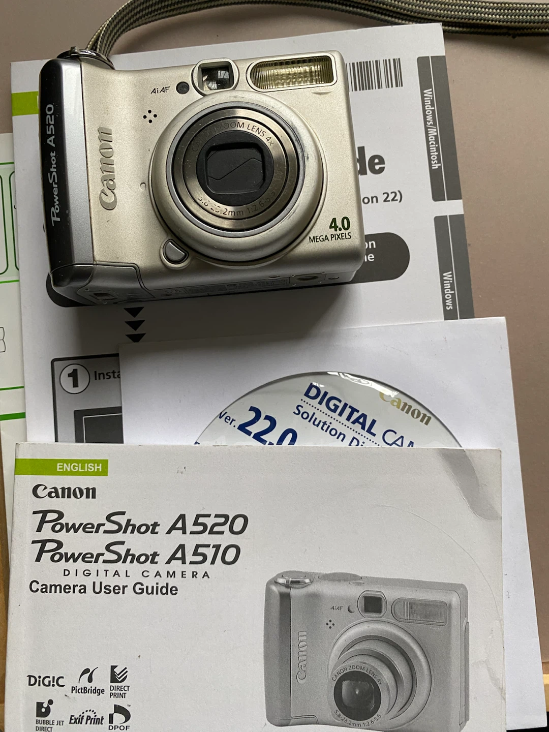 Canon PowerShot A520 4.0 Megapixel Digital Camera