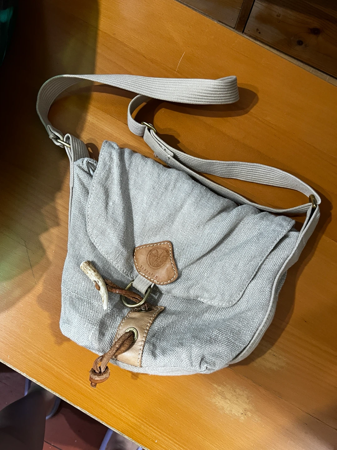 Terrapak Hemp Crossbody Messenger Bag unisex - photo 2
