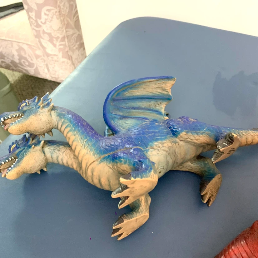 3 Dragon Toy Figures Kids Fantasy Dinosaurs Monsters Action Toys - photo 5