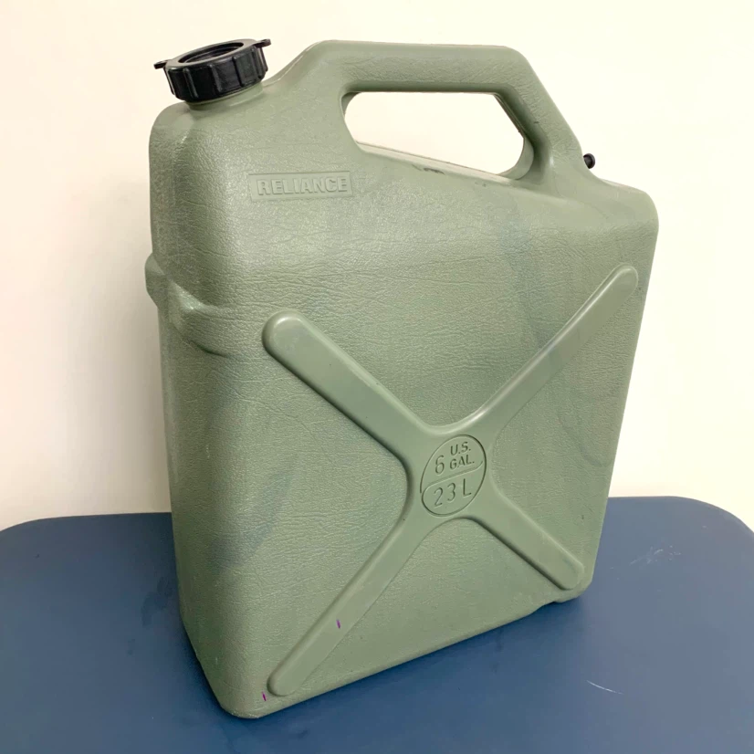 6 Gallon Water Container 23L Portable Camping Outdoor Jug