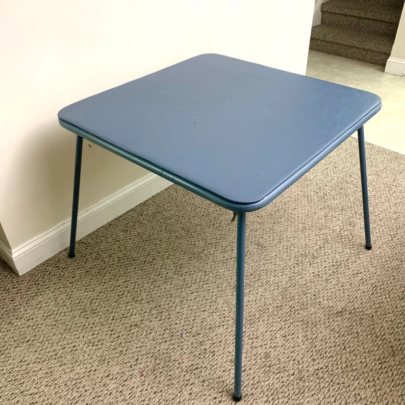 Square Folding Table Portable Fold Out Outdoor Furniture Camping
