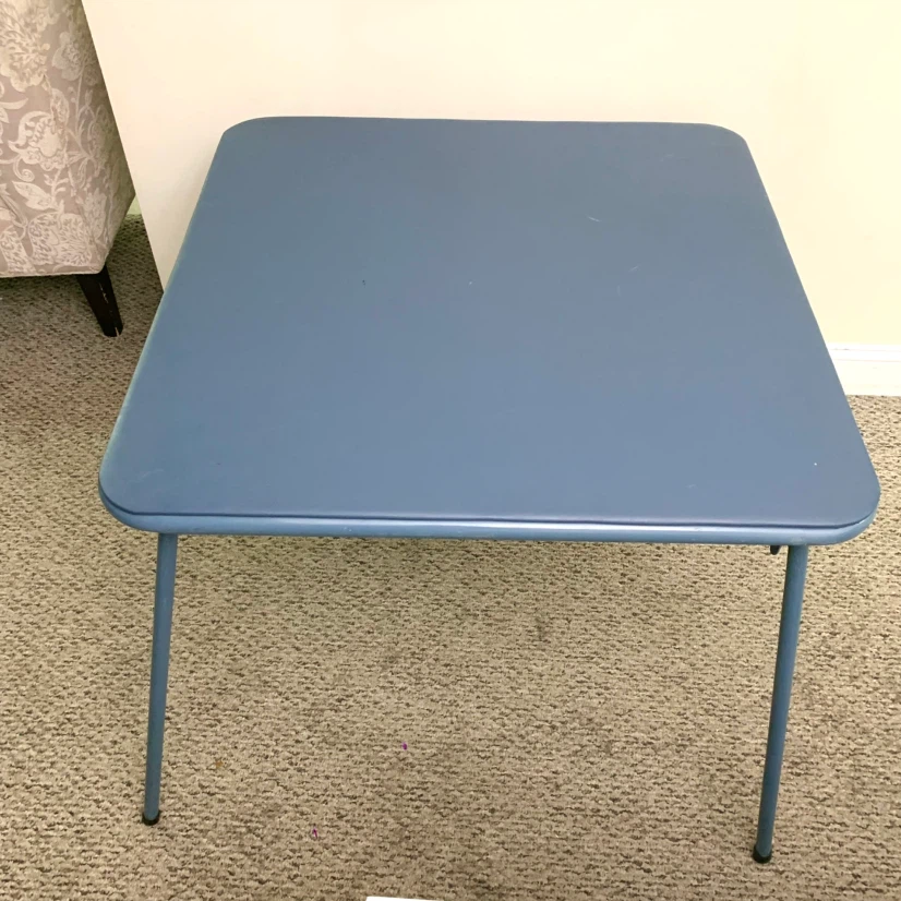 Square Folding Table Portable Fold Out Outdoor Furniture Camping - photo 3