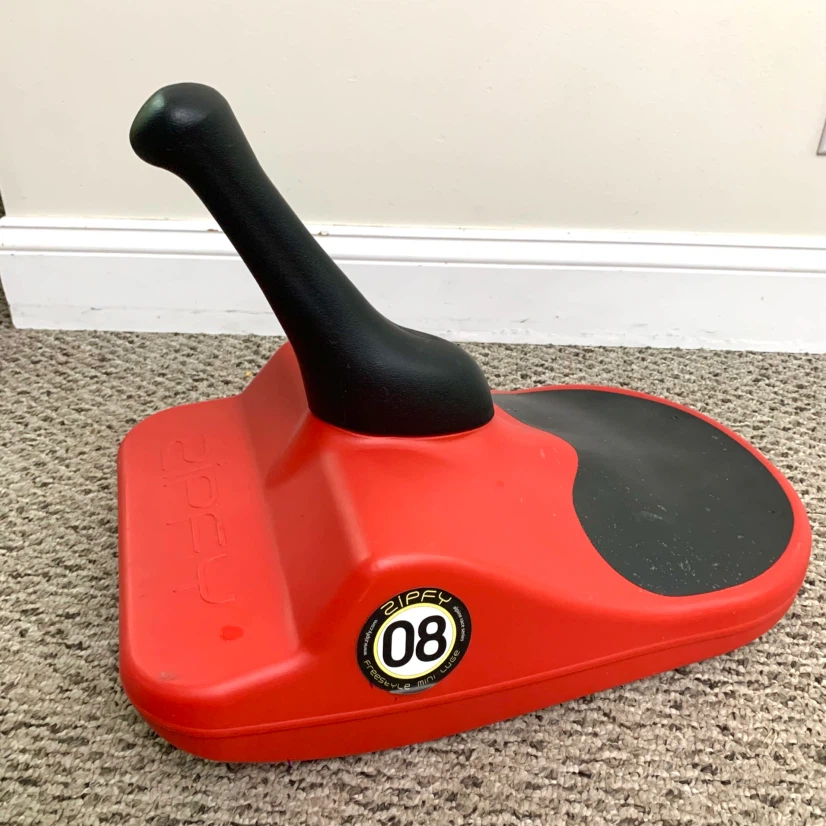 Kids Snow Luge Sled Mini Toboggan Winter Downhill Snow Slider