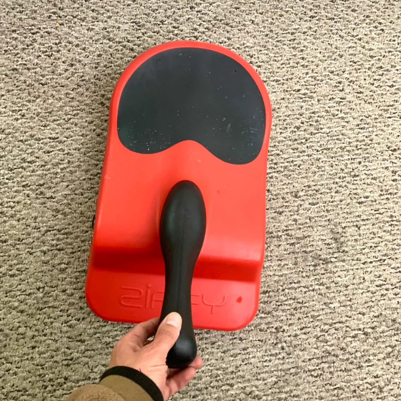 Kids Snow Luge Sled Mini Toboggan Winter Downhill Snow Slider - photo 5