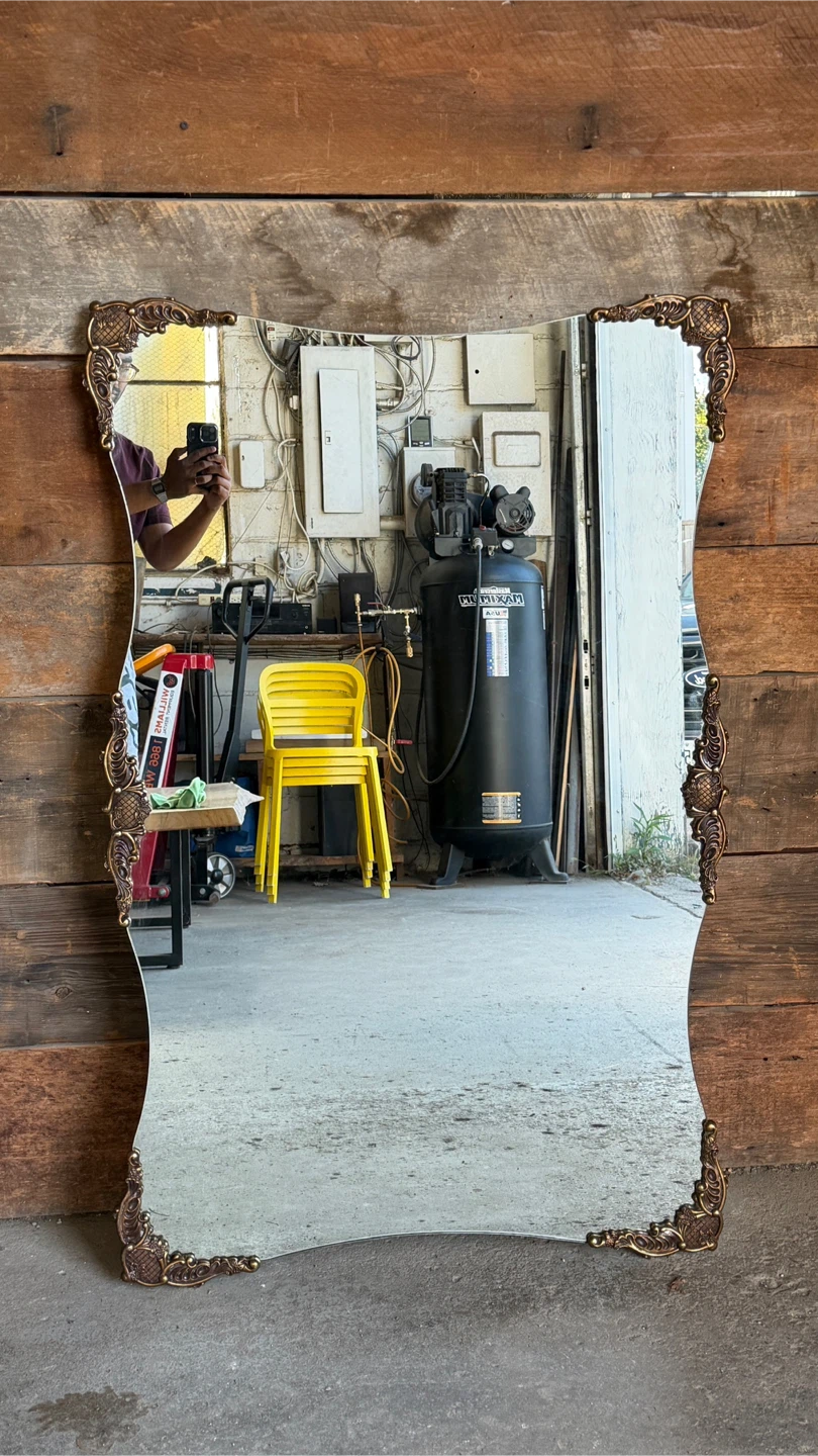 Vintage Hollywood Regency Mirror - photo 2