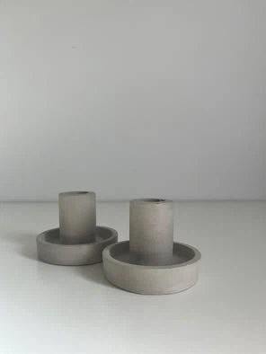 Concrete Candle Holders - photo 2