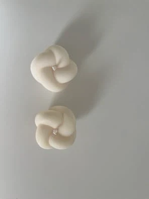 Soy Knot Candle-lemongrass scent - photo 4