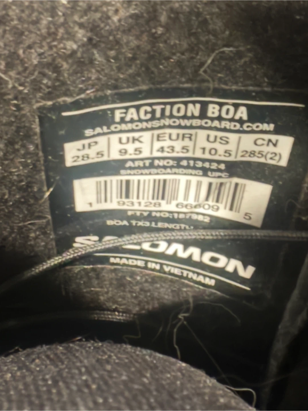 Salomon Faction BOA Snowboard Boots