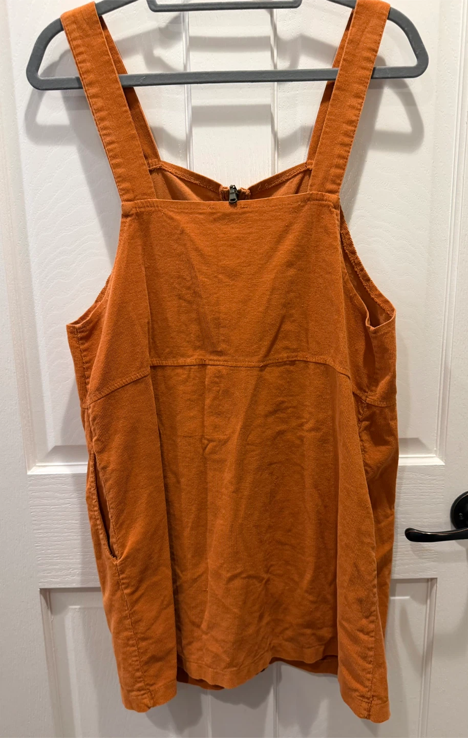 Women’s Large Fall Corduroy Zip-Front Dress - photo 5