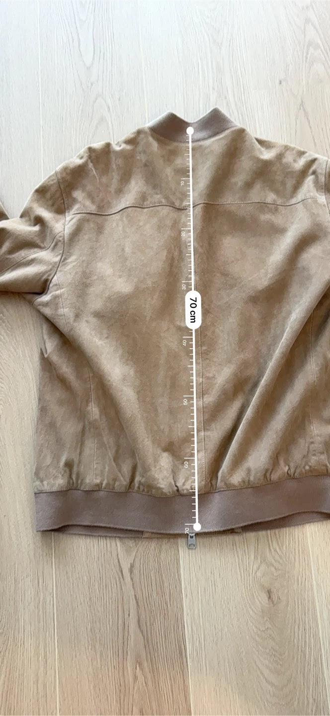 AllSaints Suede Bomber Jacket - Extra Large - photo 5